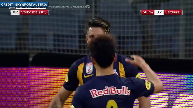 Le sublime triplé de Dominik Szoboszlai avec le Red Bull Salzburg