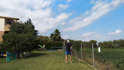 Blind Soccer Trick Shot