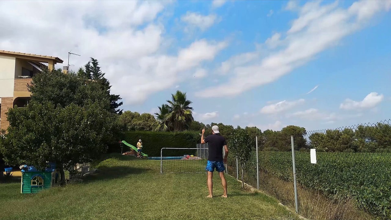 Blind Soccer Trick Shot