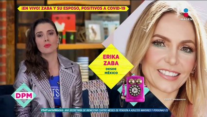 ¡Bebé de Erika Zaba podría tener COVID-19 también!