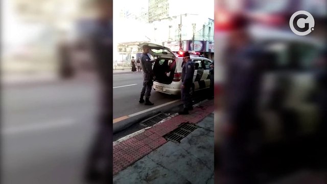 Homem é levado para delegacia depois de aplicar golpes em rodoviários