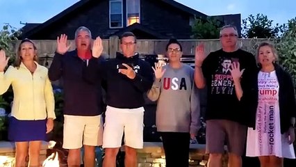 General Flynn Takes the Oath With Family July 4th - WWG1WGA