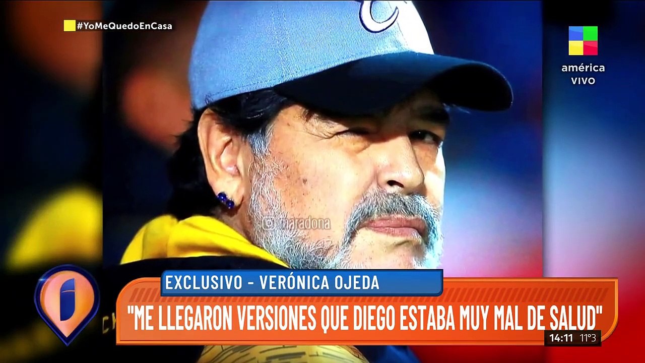 Verónica Ojeda: "Diego no paraba de llorar cuando vio a Dieguito"