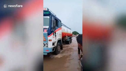 Several coastal areas swamped as heavy rains lash western India