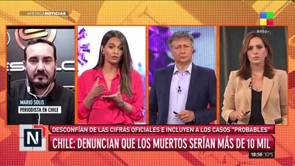 Chile: denuncian que los muertos serían más de 10 mil