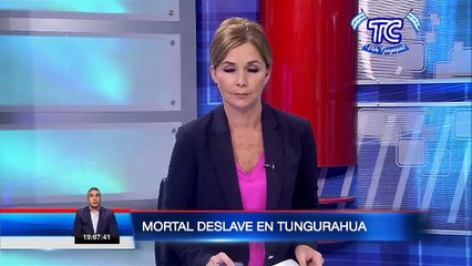 Dos personas fallecieron en un deslave registrado en Baños