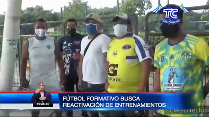 Fútbol formativo busca reactivación de entrenamientos