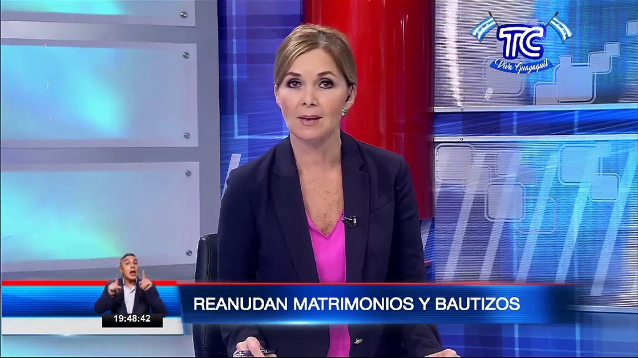 Las iglesias de Guayaquil abren las puertas para bautizos y matrimonios con aforo limitado
