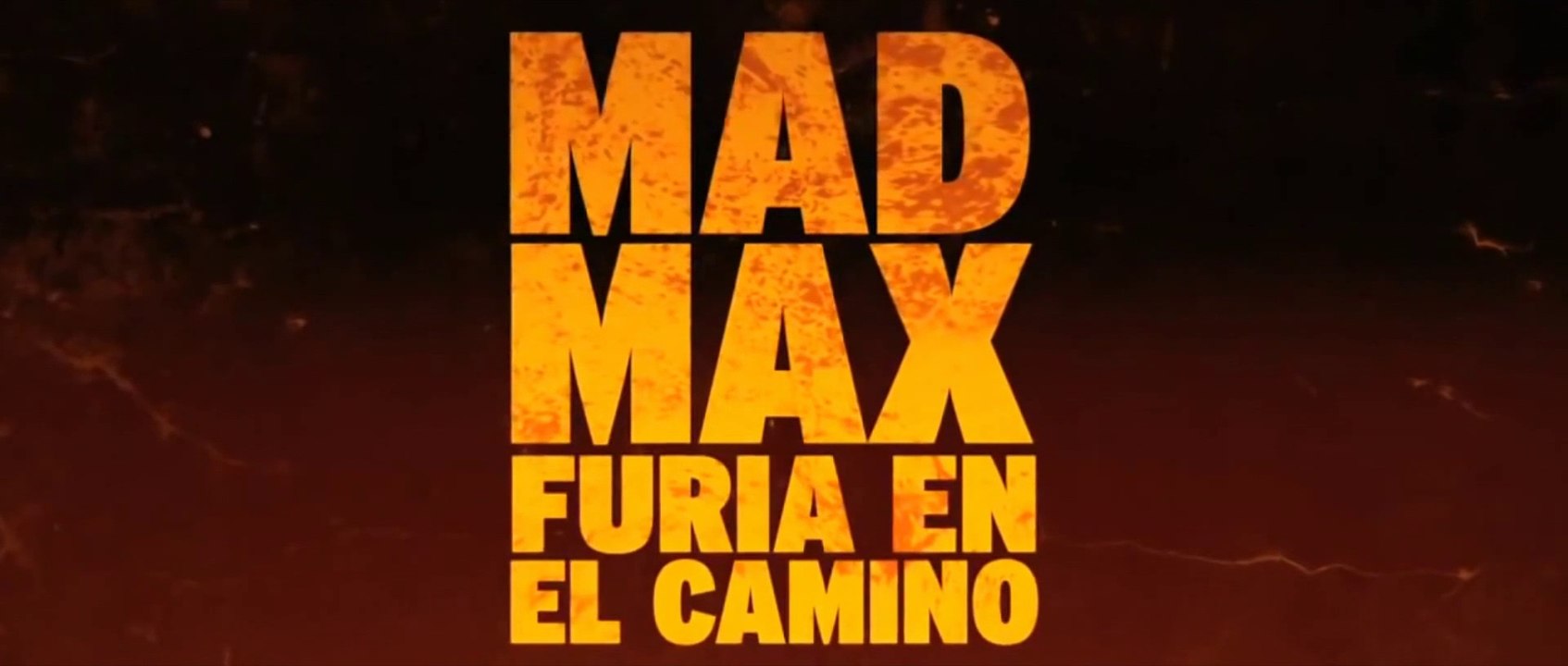 MAD MAX - Furia na estrada (2015) Trailer - SPANISH