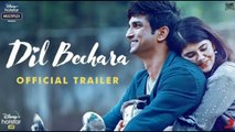 Dil Bechara | Official Trailer | Sushant Singh Rajput | Sanjana Sanghi | Mukesh Chhabra | AR Rahman
