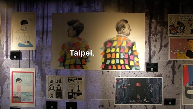 Taiwan exhibition showcases 2019 Hong Kong pro-democracy protests