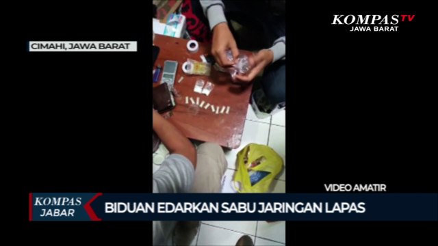 Biduan Edarkan Sabu Jaringan Lapas