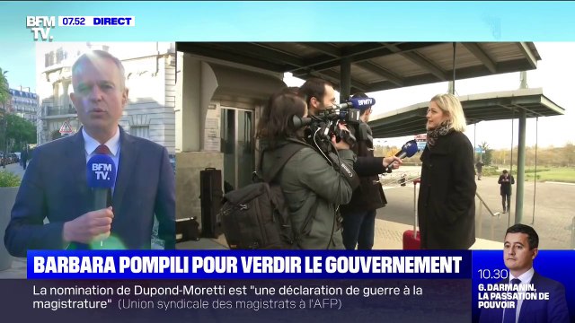 Pour François de Rugy, Barbara Pompili a l'écologie chevillée au corps