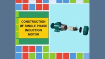 Construction of Single Phase Induction Motor