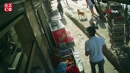İstanbul’un göbeğinde kadına silahlı saldırı kamerada