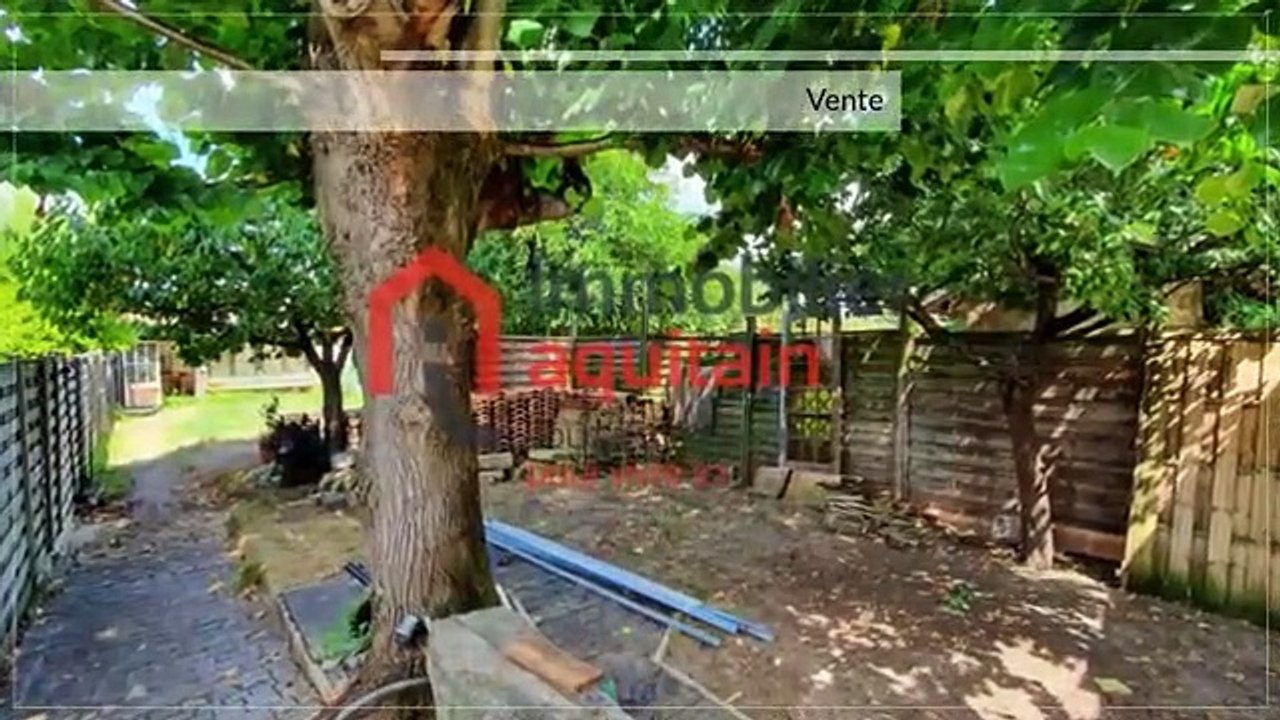 Libourne, maison 4 chambres, salon-séjour, jardin