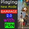 Playing new mode Rampage 2.0 with fun in free fire