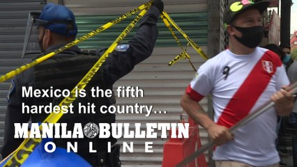 Authorities regulate entry to Mexico City centre