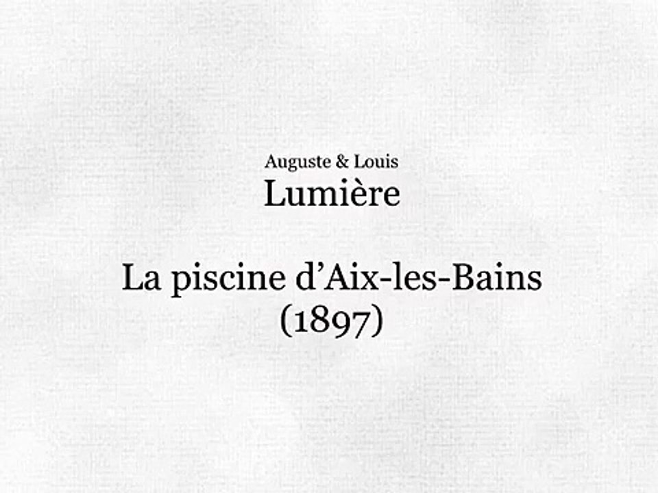 La piscine d’Aix-les-Bains (Piscina Aix-les-Bains) [1899]