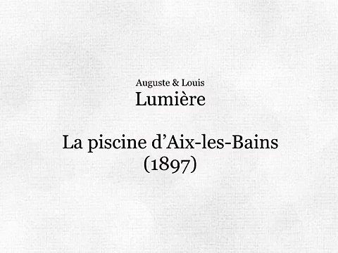 La piscine d’Aix-les-Bains (Piscina Aix-les-Bains) [1899]