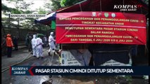 Ini Alasan Pasar Stasiun Cimindi ditutup Sementara