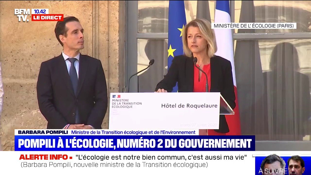 L'écologie devra être un "moteur essentiel" de la relance économique, affirme Barbara Pompili