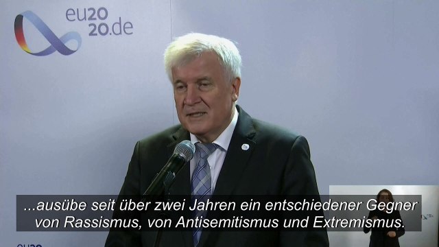 Seehofer nimmt Polizei gegen Rassismus-Vorwurf in Schutz