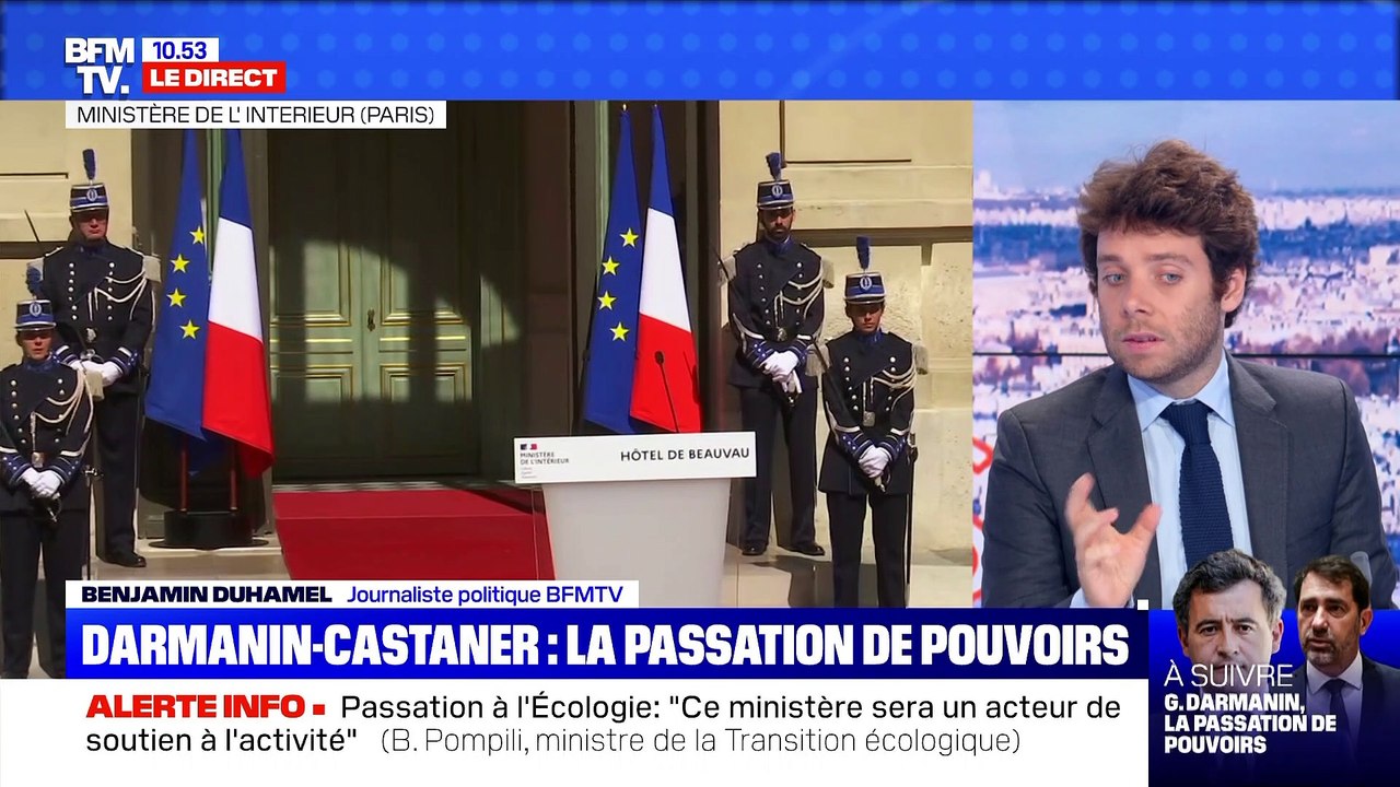 Darmanin-Castaner: la passation de pouvoirs (3) - 07/07