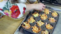 How to Make Savory Potato 'Nests' with Honey Glazed Ham