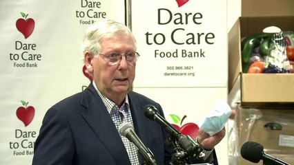 Wearing a mask is 'not complicated,' says Mitch McConnell