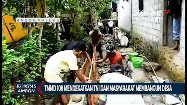 TMMD 108 Mendekatkan TNI Dan Masyarakat Membangun Desa