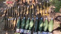 Pençe-Kaplan Operasyonu'nda PKK'ya ait mühimmat ele geçirildi