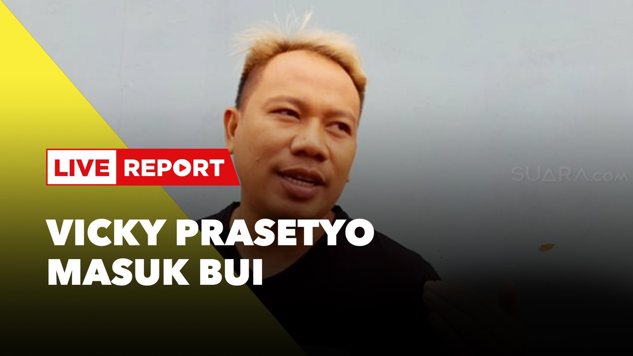 LIVE REPORT: Vicky Prasetyo Resmi Ditahan