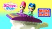 SHIMMER and SHINE Mega Bloks Magic Genie Carpet Building Toys similar to Lego Toys for Girls