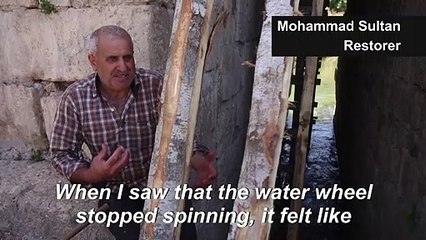 Reviving Syria's famed and unique water wheels