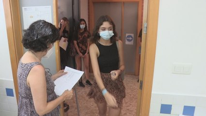 Los alumnos valencianos se examinan para acceder a la universidad