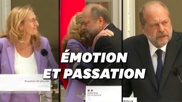 À la Justice, les larmes de Nicole Belloubet et d'Eric Dupond-Moretti