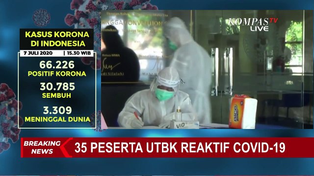 35 Peserta Seleksi Ujian Masuk PTN di Universitas Airlangga Reaktif Corona