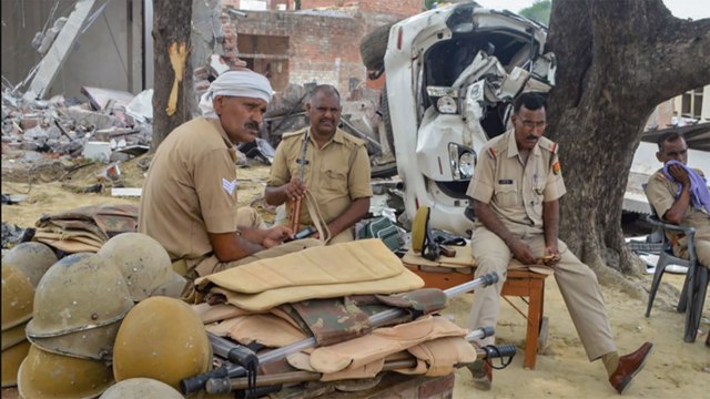 200 cops being probed for links with Kanpur gangster