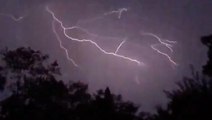 Lightning puts on impressive show