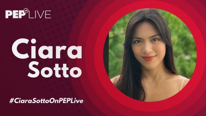 Ciara Sotto umamin na unang boyfriend ang dating co-star | PEP Live