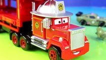 Disney Pixar Cars Army Car  Lightning McQueen Mater Team & Rescue Squad Mack Rescue Imaginext