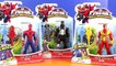 Ultimate Spiderman Web-Warriors Web Slingers Spider-man Agent Venom And Iron Spider