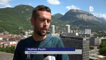 Reportage - Sur le fil ... de l'Hôtel de ville à la tour Perret avec Nathan Paulin