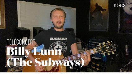 Billy Lunn des Subways - 'Rock & Roll Queen'(téléconcert exclusif pour 'l'Obs')