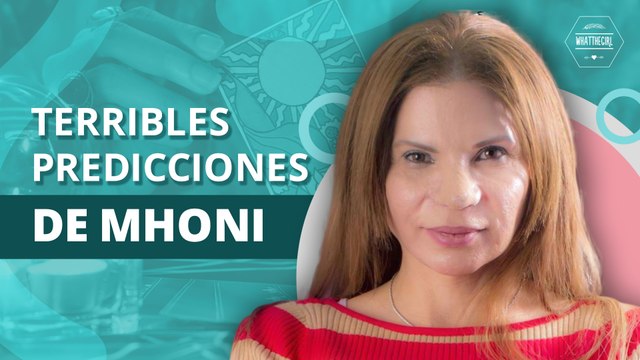 Las escalofriantes predicciones de Mhoni Vidente para julio | Mhoni Vidente's chilling predictions for July