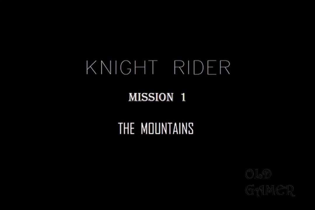 KNIGHTRIDER -first mission