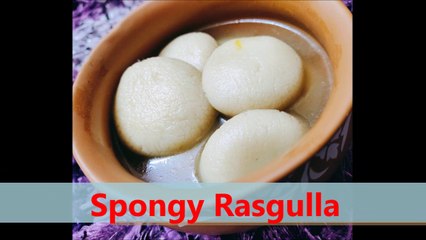 Easy and Spongy Rasgulla Recipe
