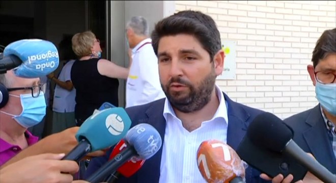 López Miras, agradecido por la visita de los Reyes a Murcia