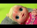 BABY ALIVE Face Paint Fairy Doll Dress Up Color Changing Baby Alive Doll NEW 2017 Girls Toys Review